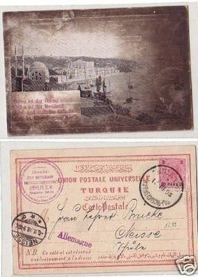 26840 Ak Österreichische Post Türkei Constantinopel1898