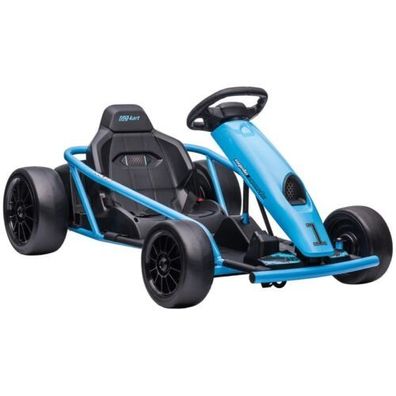 Kinder Elektro GoKart Auto Drift Kart Kinderauto 24V Doppelmotor 13 km EVA Musik