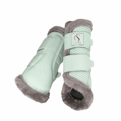 Eskadron Gamaschen Mesh Fauxfur powder green Classic Sports 24