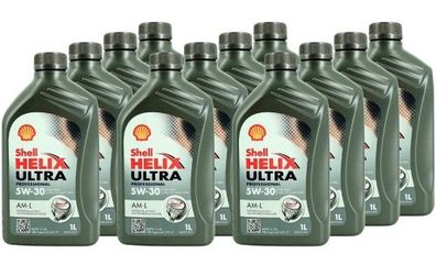 Shell Helix Ultra Professional AM-L 5W-30 12x1 Liter