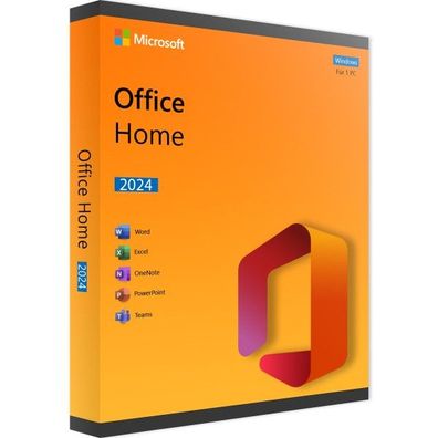 Microsoft Office 2024 Home Kein | ABO | Vollversion | Win | MAC