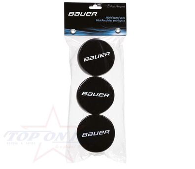 Puck Bauer Mini Schaum-Puck 3er pack