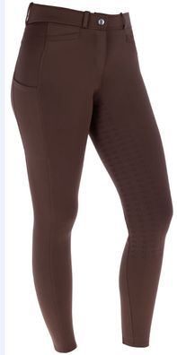 Covalliero Damen Reithose Fullgrip chocolate dunkelbraun F/S 24