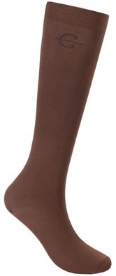 Covalliero Unisex Reitstrümpfe Socken chocolate dunkelbraun F/S 24