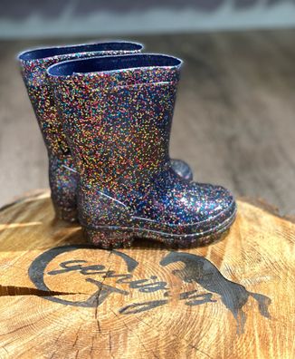 Equipage Kinder Gummistiefel Millie Glitter