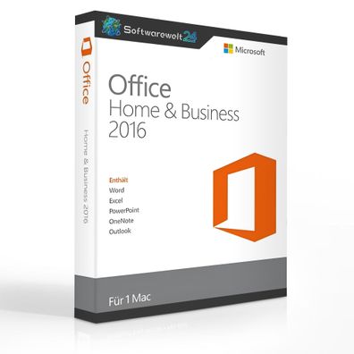 Office 2016 Home & Business für Mac