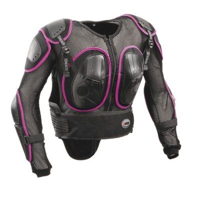 Protektorenjacke Protektorenweste Protektor Brustschutz EM8 Emerze Roller Damen