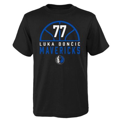 NBA T-Shirt Dallas Mavericks Luka Doncic Court Ball Basketball Tee Shirt