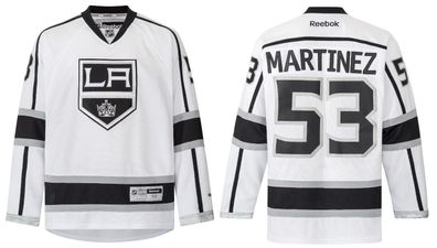 NHL Trikot Jersey Los Angeles Kings Alec Martinez 53 weiß Eishockey Premier