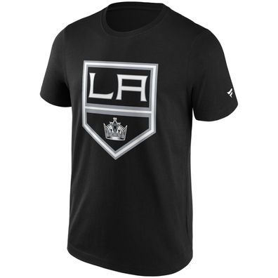 NHL T-Shirt Los Angeles Kings L.A. LA T-Shirt Primary Logo Graphic schwarz