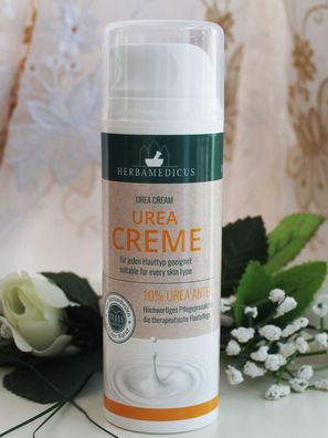 140ml Herbamedicus UREA Creme Pflegecreme 10% Urea Hautpflege