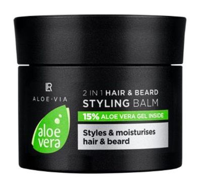 Aloe Vera Mens Essentials 2in1 Haar & Bart Styling Balm 50 ml