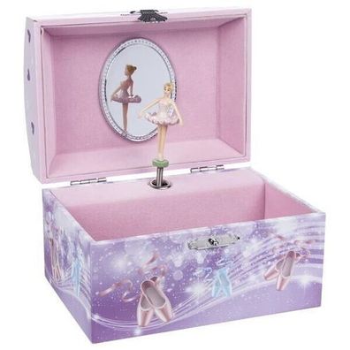 goki Musikspieldose Ballerina Schwanensee 15560 Schmuckdose Spieldose Neu