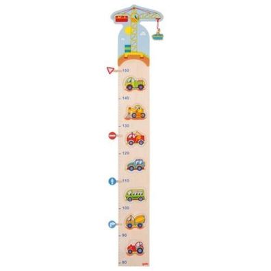 goki Messlatte Fahrzeuge Auto Meßlatte Kinderzimmer Metermaß Kinder 60683 Neu