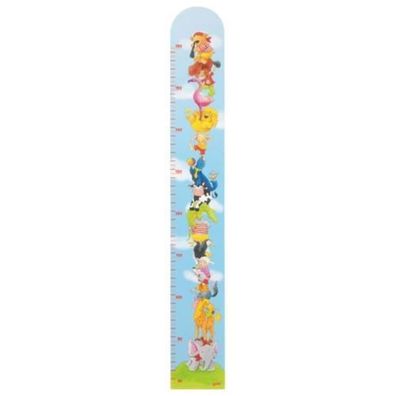 goki Messlatte Tierpyramide Meßlatte Kinderzimmer Metermaß Kinder 60673 Neu