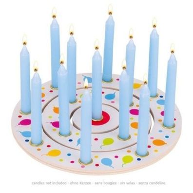 goki Geburtstagsringe Geburtstagskranz Luftballons 3 R Holz Geburtstag NEU 60747