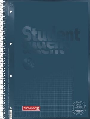 Brunnen Collegeblock Premium Student A4 90 g/ m² 80 Blatt kariert 10-67926139