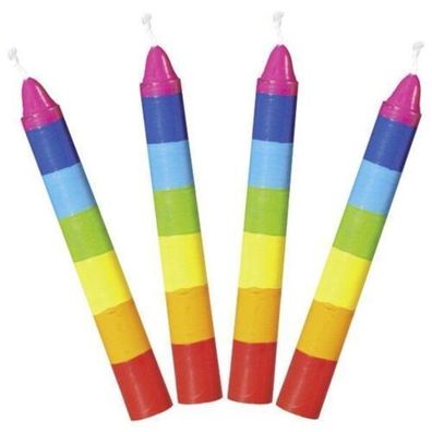 goki bunte Geburtstagskerzen Set 10 Stück ca ?12mm Kerze Wachskerze NEU