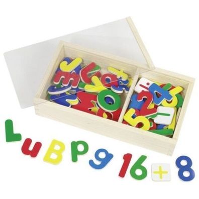 goki Magnet-Alphabet und Zahlen Magnetspiel magnetisches Spiel Kreativspiel 58955