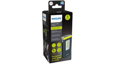 Philips Handlampe "Xperion 6000 Pocket" Akku (Lith Höhe: 15 cm