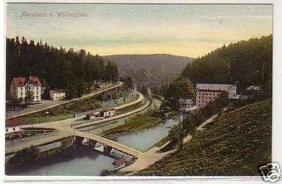32027 Ak Flossplatz bei Wolkenstein um 1910