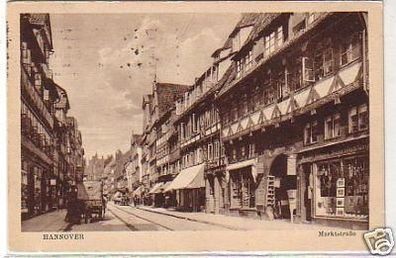 32326 Ak Hannover Marktstraße mit Geschäften 1924
