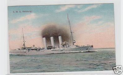 32532 Ak deutsche Kriegsschiff S.M.S. Hamburg um 1910