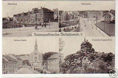 32670 Mehrbild-Ak Sommerfrische Schöneck i.V. um 1910