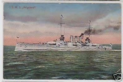 32887 Ak Kriegsschiff S.M.S. Helgoland um 1915