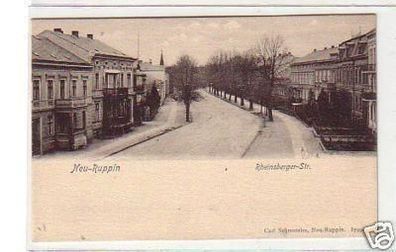 32903 Ak Neuruppin Rheinsberger Straße um 1900