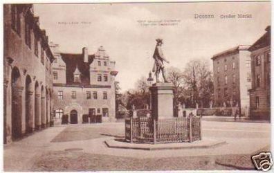 25215 Ak Dessau Fürst Leopold Denkmal um 1930