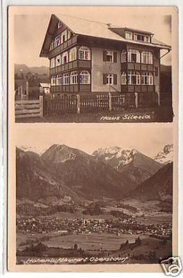 25271 Ak Höhenluftkurort Oberstdorf Haus Silesia 1934