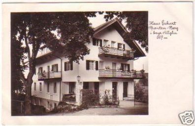 25332 Foto Ak Pfronten Berg Haus Eckart 1936