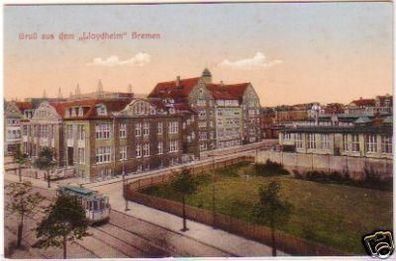 25383 Ak Gruß aus dem "Lloydheim" Bremen um 1920