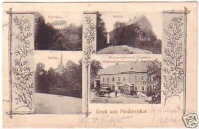 25403 Mehrbild Ak Gruss aus Niederroßau 1917