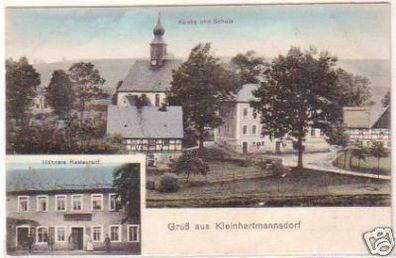 25410 Mehrbild Ak Gruss aus Kleinhartmannsdorf um 1915