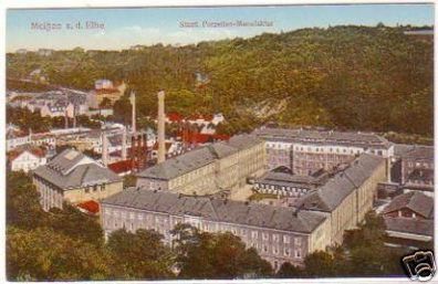 25483 AK Meißen Elbe staatl. Porzellan-Manufaktur 1929