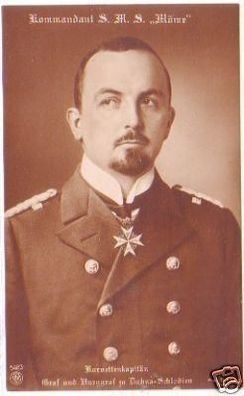 25569 Ak Kommandant S.M.S. "Möwe" um 1915