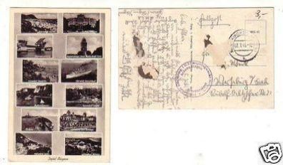 25780 Mehrbild-Ak Insel Rügen Feldpost 1943