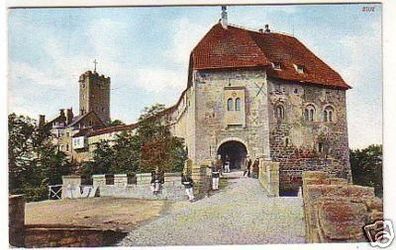 26035 Ak Eisenach Eingang zur Wartburg um 1915