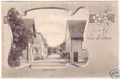 24970 Ak Gruss aus Altmann Hauptstrasse um 1900