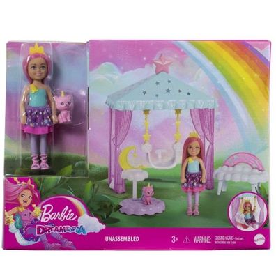 Mattel - Barbie Dreamtopia Chelsea Doll Nurturing Fantasy Playset