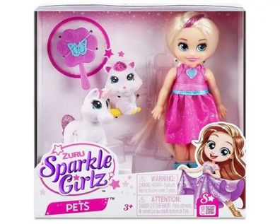 Zuru - Sparkle Girlz Pets Blonde Doll / from Assort - Zuru - (Spielwaren / Dolls)