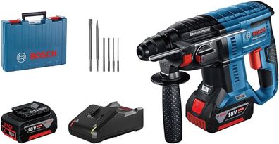 Bosch GBH 18V-21 Professional 2x 5.0 Ah Akku Bohrerset Akku Bohrhammer