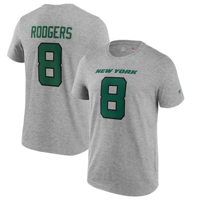 NFL T-Shirt New York Jets Aaron Roders grau Graphic Football Trikot