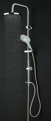 Regendusche Silber] Regendusche Duschsystem Duschset mit Handbrause für die Dusche