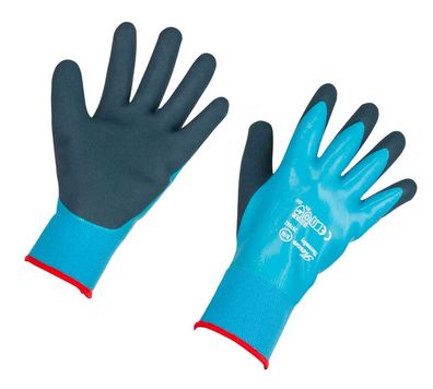 5 Paar Winterhandschuh ThermoDry I 1-lagig, hellblau, Gr. 9 Feinstrickhandschuh