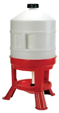 Geflügeltränke 30 Liter GOLD Höhe 70 cm Tränke Geflügel Kunststoff tragbar Hof
