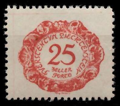 Liechtenstein Portomarken 1920 Nr 5 ungebraucht X142E6E