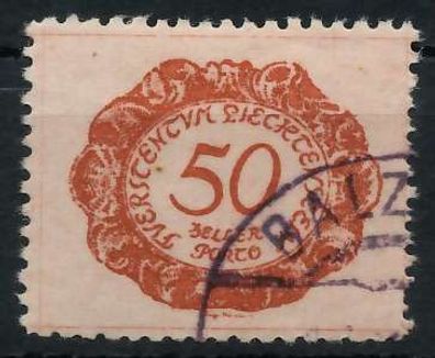 Liechtenstein Portomarken 1920 Nr 8 gestempelt X142EAE